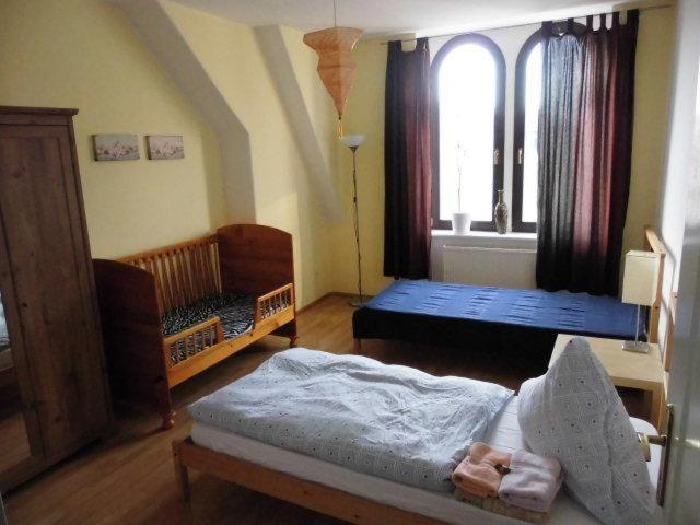 Sehr-Schoene-4-Raum-Maisonette-Fewo-Mit-110Qm-Balkon-Zentral-Preiswert-T7 Dresden Ngoại thất bức ảnh